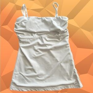 Flexees by Maidenform Shapewear XL 8 White Bodycon Slimming Adjustable Underwear
